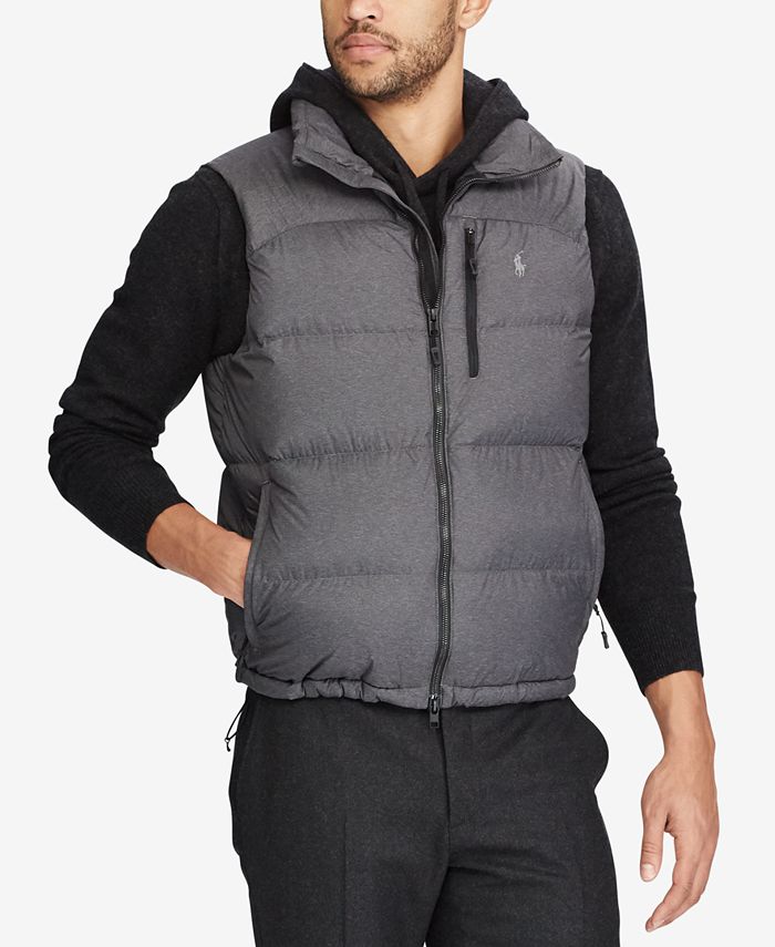 Polo Ralph Lauren Men's Water-Repellent Down Vest & Reviews - Coats &  Jackets - Men - Macy's