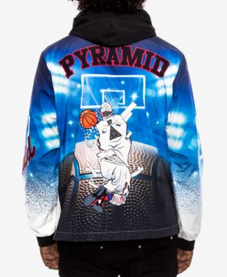 Black Pyramid - Men's Zip-Front Colorblocked Hoodie