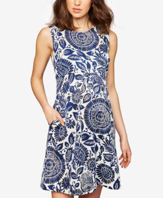 A Pea in the Pod - Maternity Printed A-Line Dress