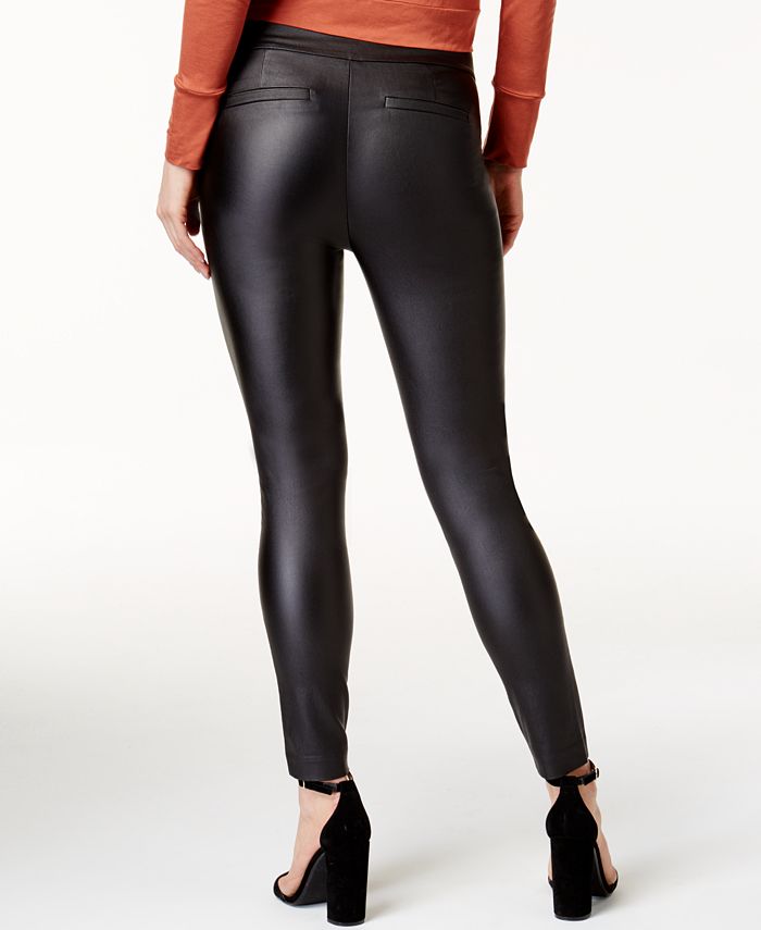 Bar III Coated Skinny Pants, Created for Macy's & Reviews - Pants ...