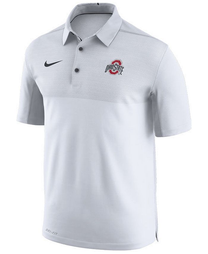 Nike Men's Ohio State Buckeyes Elite Coaches Polo - Macy's