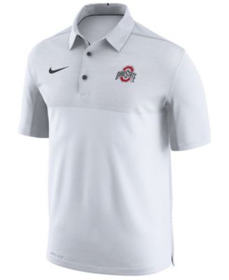 Nike Men's Ohio State Buckeyes Elite Coaches Polo - Macy's