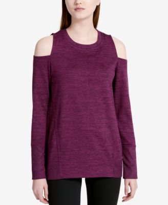 Calvin Klein - Haci Marled Cold-Shoulder Tunic