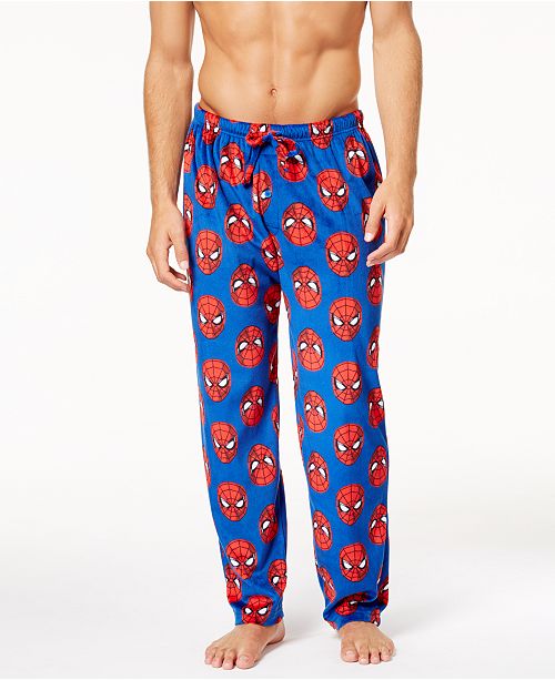 Briefly Stated Men's SpiderManPrint Pajama Pants Pajamas, Lounge