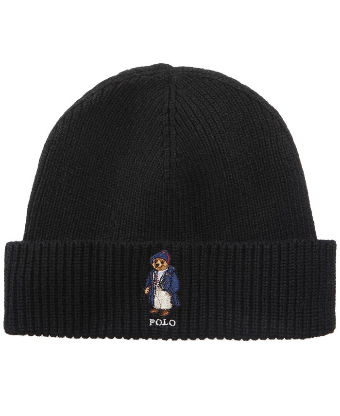 Polo Ralph Lauren Men s Toggle Coat Bear Hat Macy s