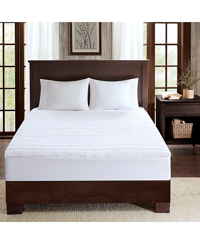 Woolrich Winston Quilted MicroBerber Fleece King Mattress Pad Macy's