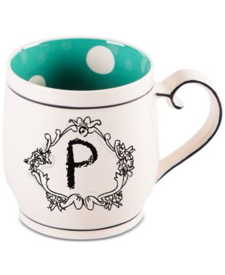 Home Essentials - Monogram "P" Mug