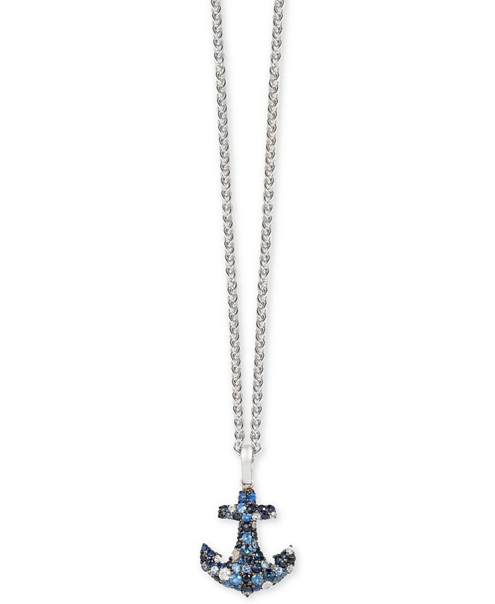 EFFY Collection Final Call by EFFY® MultiSapphire Anchor Pendant