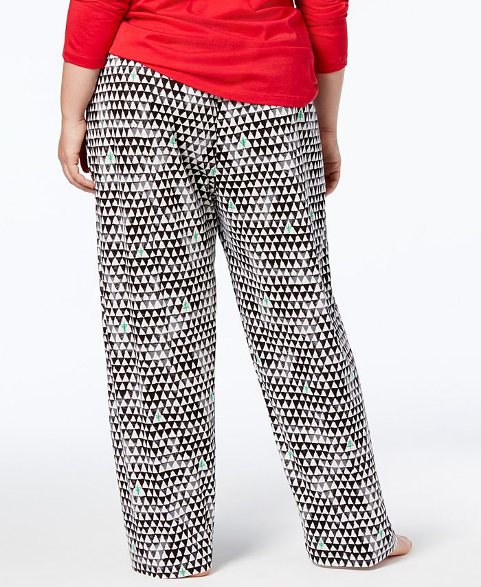 Hue Plus Size Printed Pajama Pants Macy's
