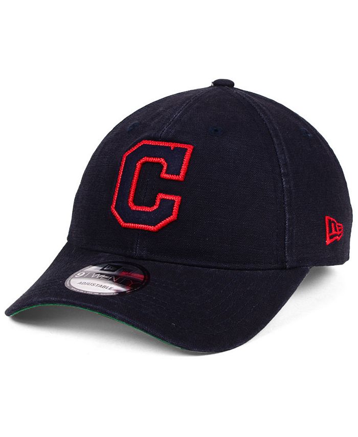 New Era Cleveland Indians Chain Stitch 9TWENTY Cap - Macy's
