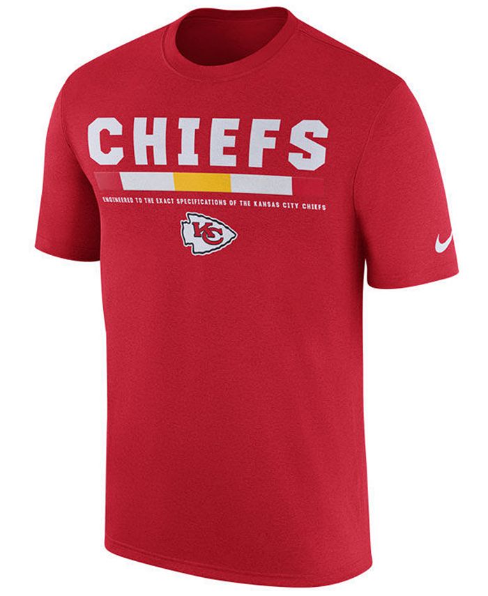 Nike Men's Kansas City Chiefs Legend Staff T-Shirt & Reviews - Sports ...