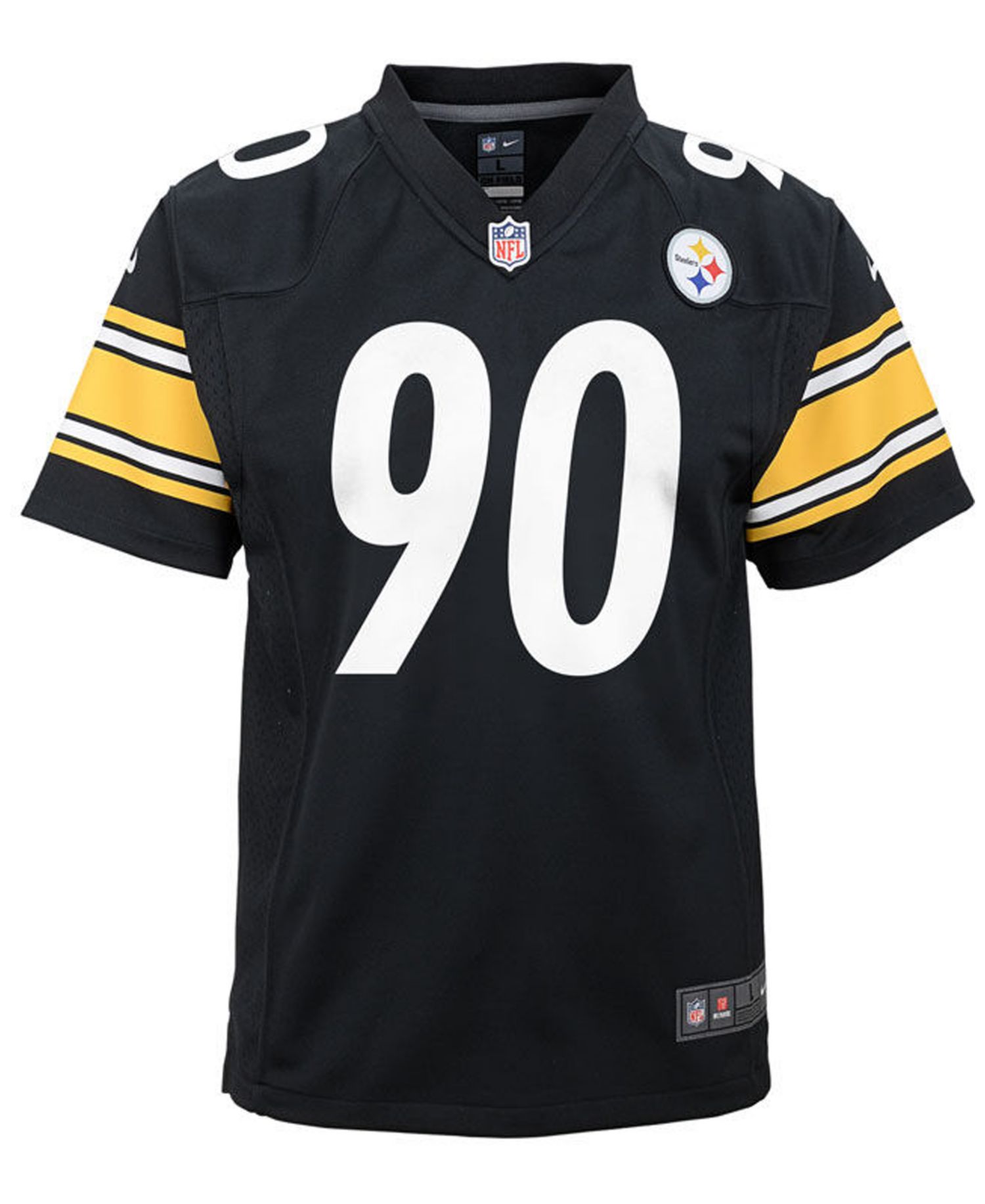 Big Boys T.J. Watt Pittsburgh Steelers Color Rush Player Game Jersey
