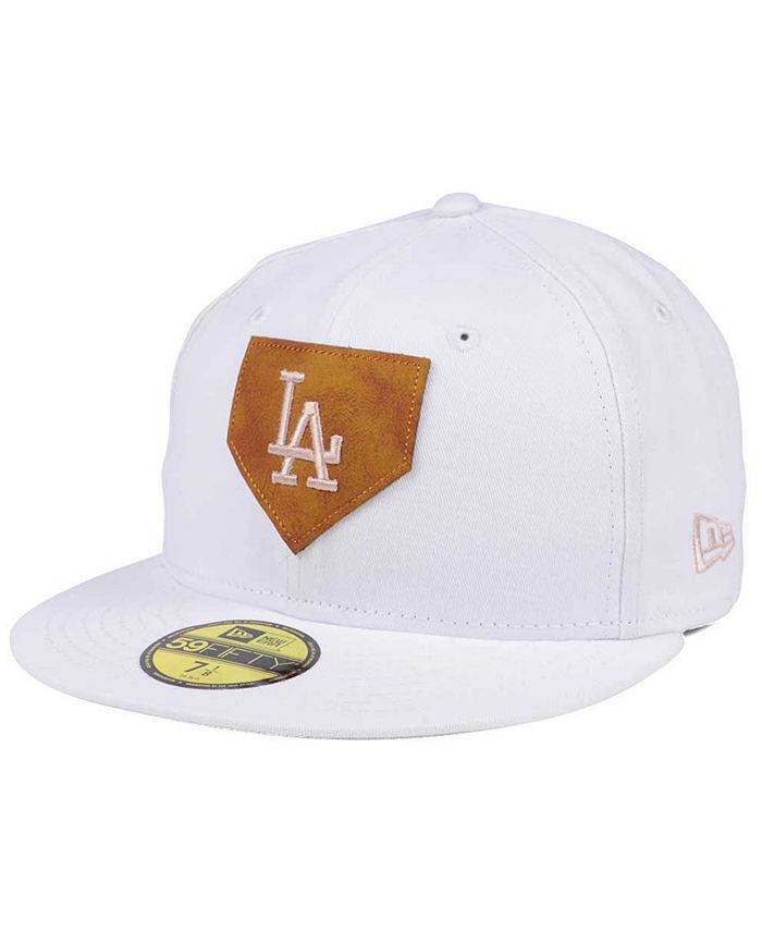 New Era Los Angeles Dodgers The Logo of Leather 59FIFTY Cap - Macy's