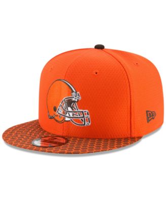 New Era Boys' Cleveland Browns 2017 Official Sideline 9FIFTY Snapback ...