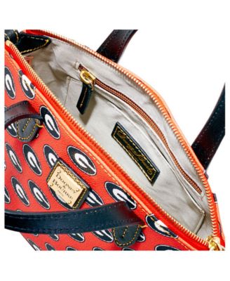 Portafoglio Da Polso Dooney &amp; Bourke &ndash; Georgia Bulldogs &ndash; Rosso &ndash; Nuovo Con Etichette