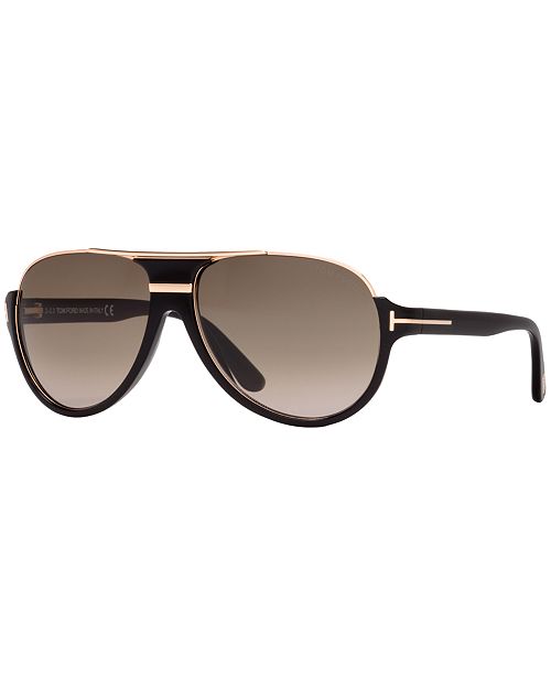 Tom Ford DIMITRY Sunglasses, FT0334 & Reviews - Sunglasses by Sunglass ...