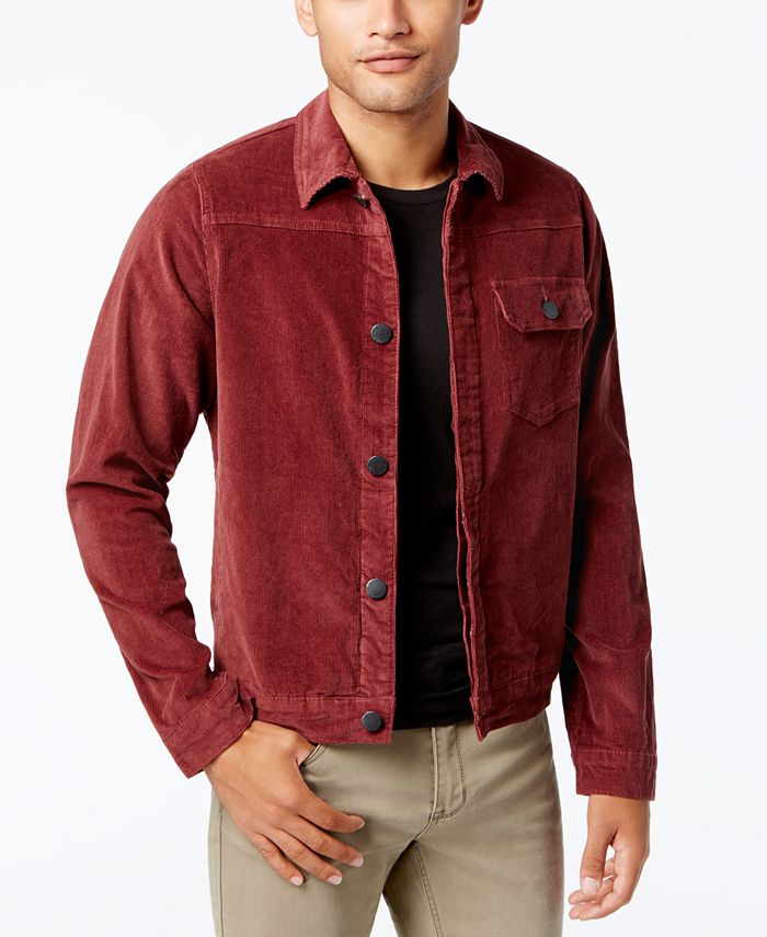 Corduroy top jacket macys