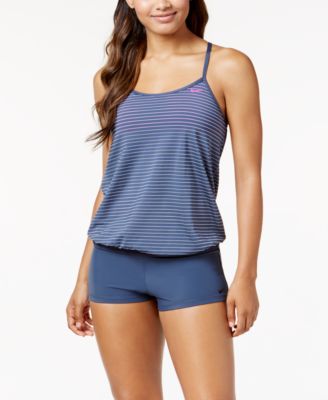 nike sporty blouson bikini top