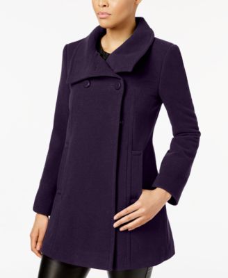Larry Levine - Double-Breasted Walker Coat