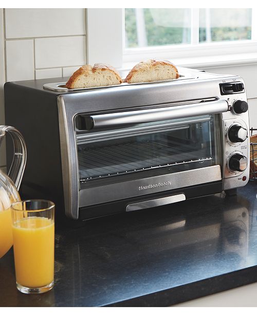 Hamilton Beach 2in1 Oven and Toaster & Reviews Small Appliances Kitchen Macy's