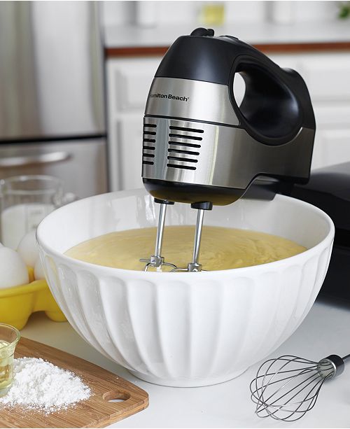 Hamilton Beach 6Speed Quick Burst Hand Mixer Small Appliances