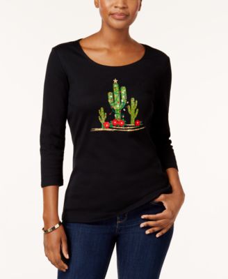 Macys petite karen scott tops online