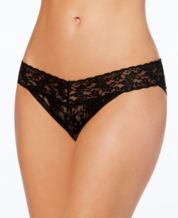 Hanky Panky After Midnight Signature Lace Open-Panel Low-Rise Thong