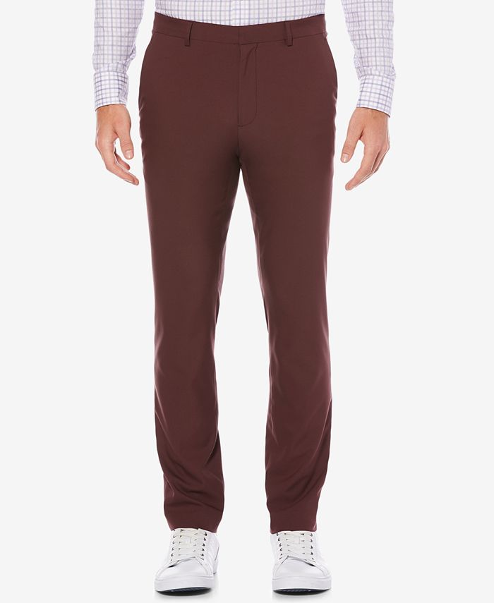 Perry Ellis Men's Portfolio Extra SlimFit Solid Tech Dress Pants Macy's