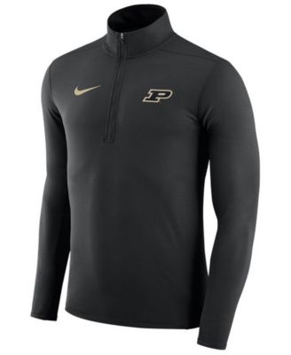 Nike Men s Purdue Boilermakers Element Quarter Zip Pullover Macy s