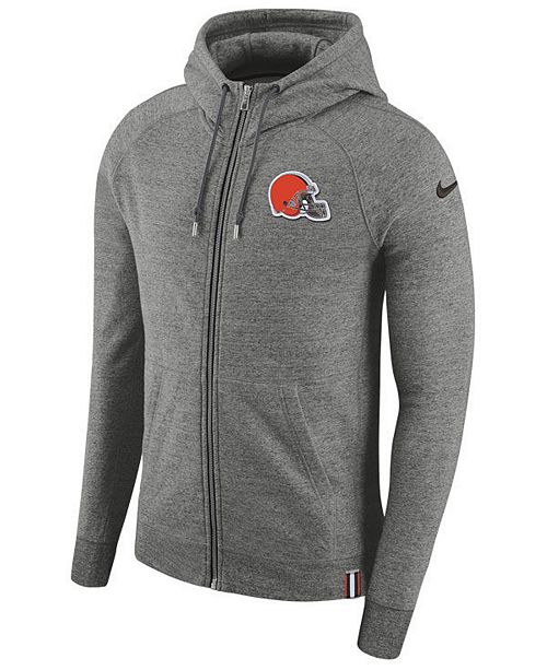 Nike Men's Cleveland Browns Full-Zip Hoodie & Reviews - Sports Fan Shop ...