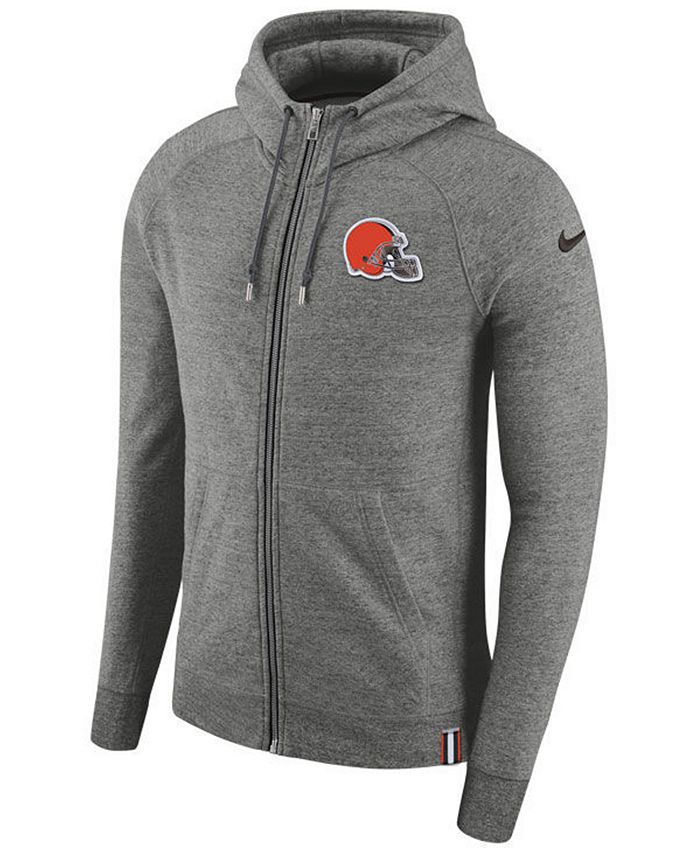 Nike Men's Cleveland Browns Full-Zip Hoodie - Macy's