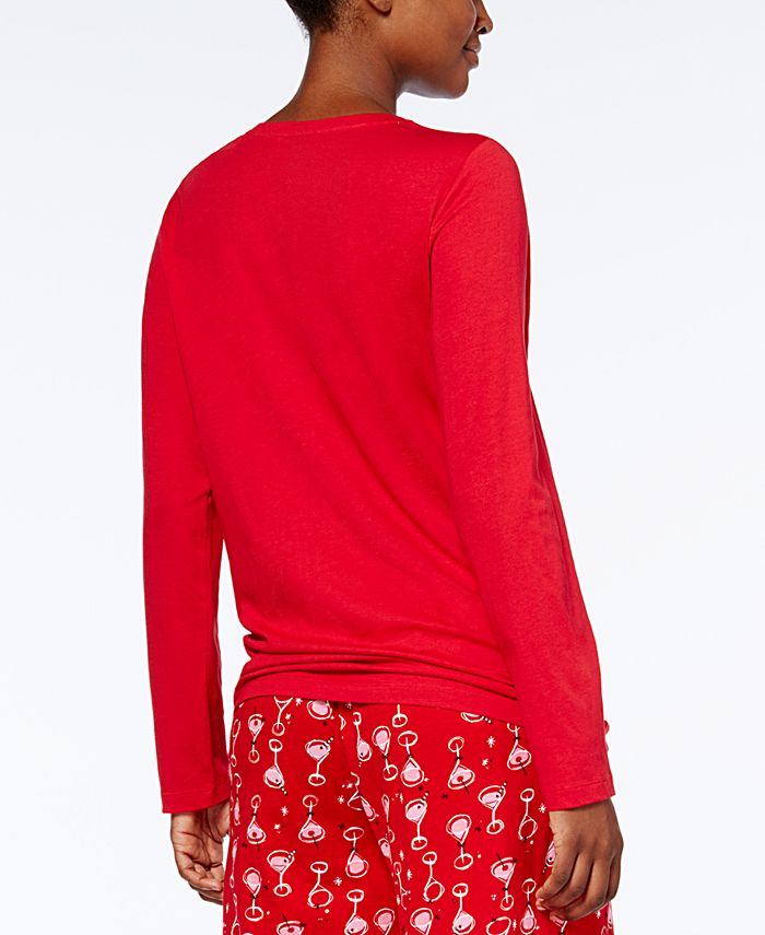 Hue VNeck Pajama Long Sleeve Macy's
