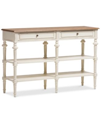 Furniture - Narrin 2-Shelf Console Table, Quick Ship