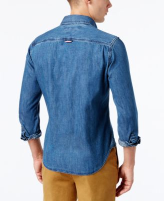 Tommy Hilfiger Men's Classic Denim Shirt 