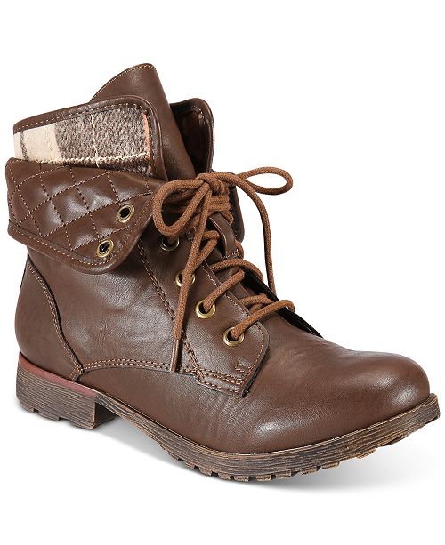rock and candy by zigi combat boots