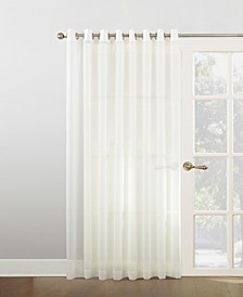Sheer Voile 100" x 84" Grommet Top Patio Curtain Panel