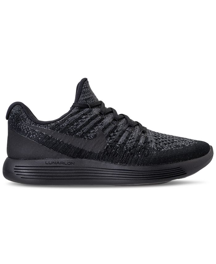Nike Men's LunarEpic Low Flyknit 2 Running Sneakers from Finish Line ...