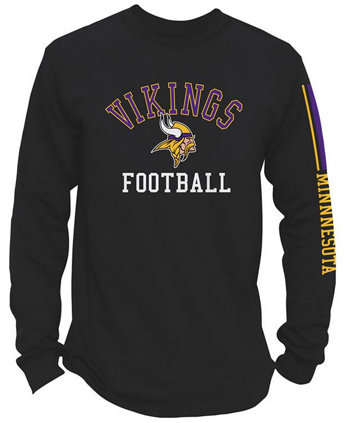 Authentic NFL Apparel Men's Minnesota Vikings Spread Formation Long Sleeve  T-Shirt - Macy's