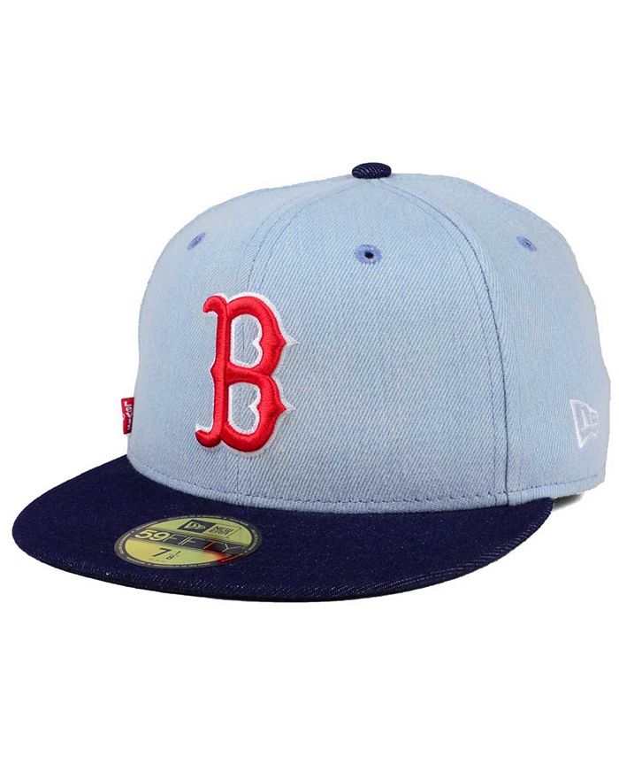 New Era Boston Red Sox X Levi 59FIFTY Fitted Cap - Macy's