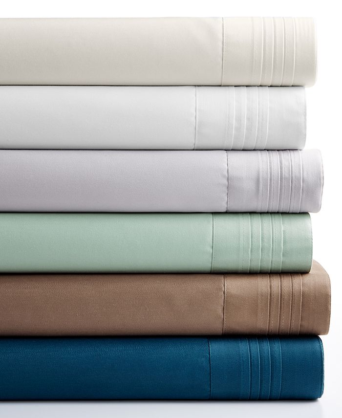 AQ Textiles LAST ACT! 1200-Thread Count 4-Pc. Sheet Sets with Pleated ...