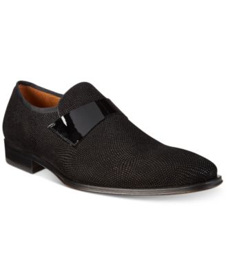 mezlan suede loafers