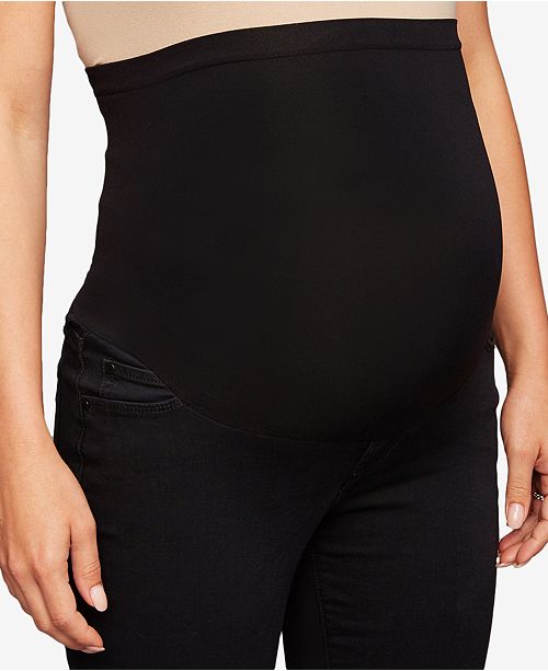 Irene Slim Skinny Super Stretch Maternity Pants Navy main image 0