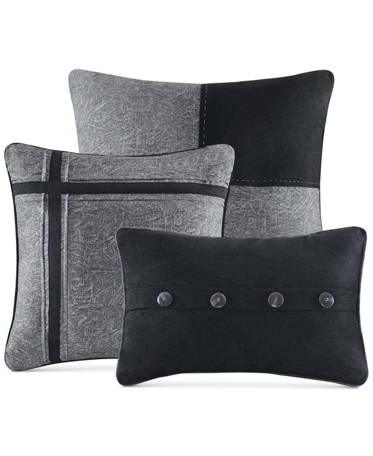 Madison Park Boone Microsuede 7-Pc. Comforter Set,