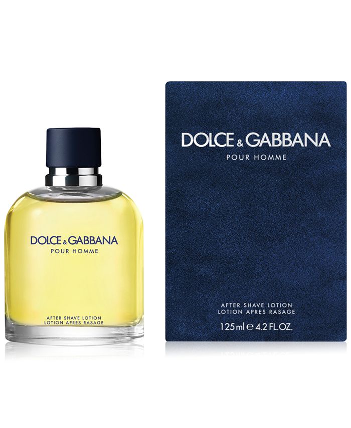 Dolce & Gabbana DOLCE&GABBANA Men's Pour Homme After Shave Lotion, 4.2 ...