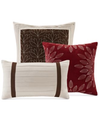 Palmer Faux-Suede 7-Pc. Comforter Sets