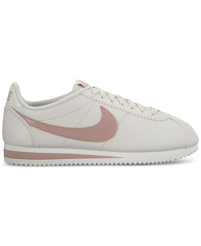 Nike Women's Classic Cortez Leather Casual Sneakers from Finish Line ...
