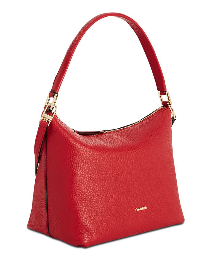 Calvin klein angelina 2025 pebble hobo