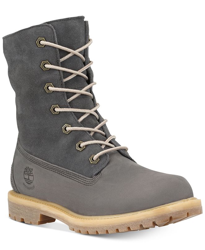 timberland women's teddy fleece waterproof boots