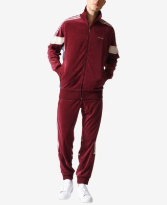 Illusion Glorious picnic adidas Men's Challenger Velour Track Suit - Macy's