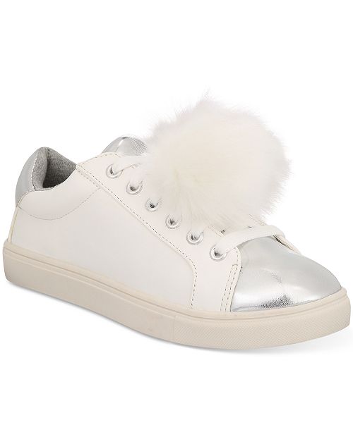 Material Girl Zelda Pom Pom Sneakers, Created for Macy's & Reviews